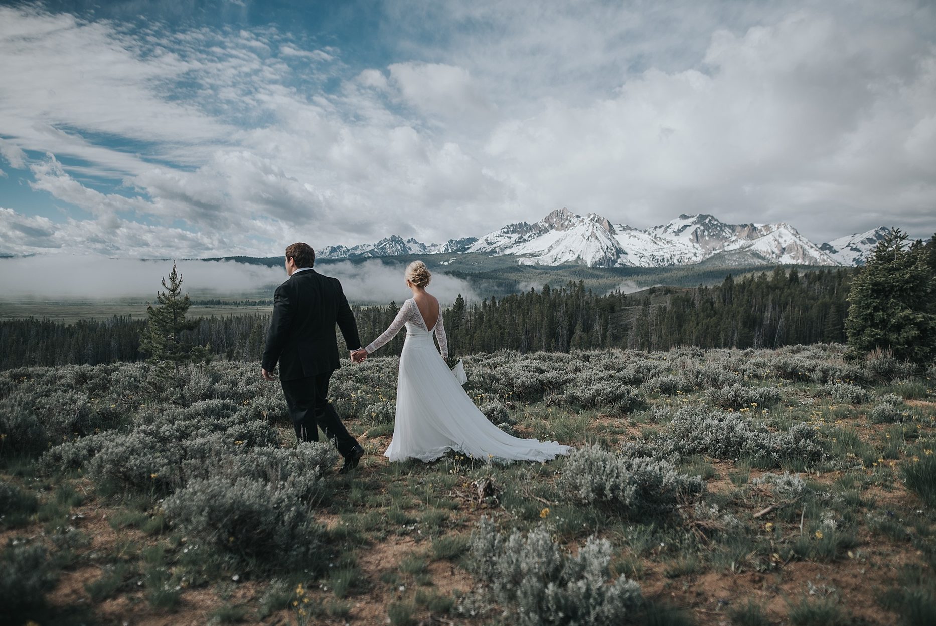 Idaho Rocky Mountain Ranch Wedding