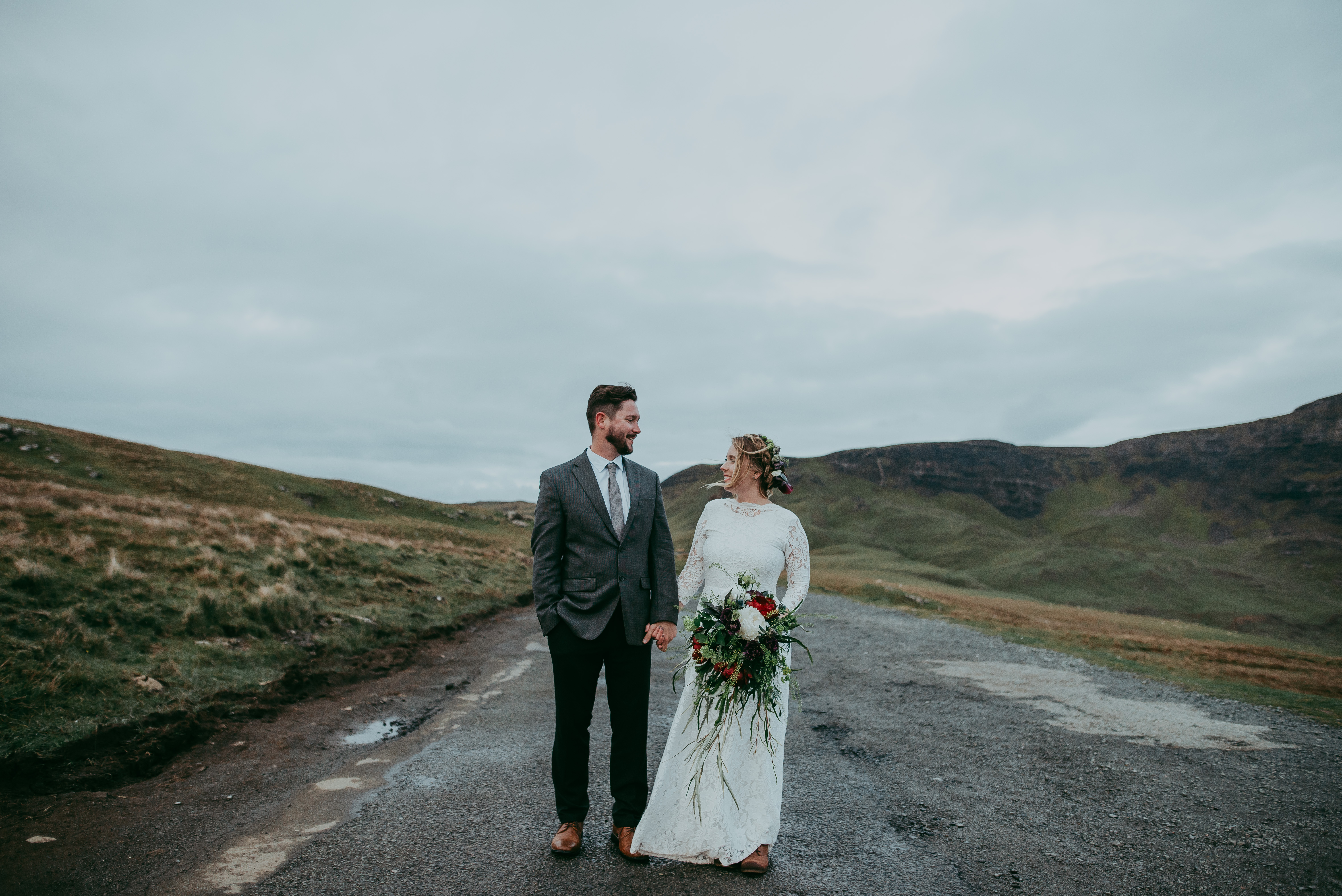 Emily and Chris Isle of Skye Elopement