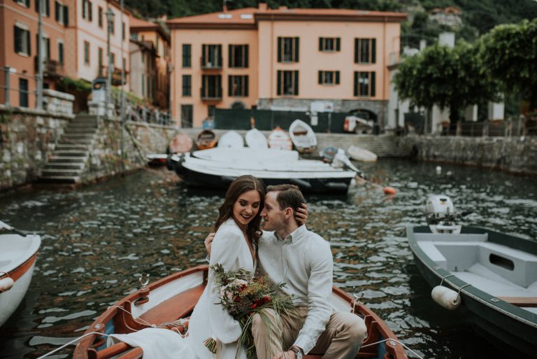 Lake Como Italy Anniversary Shoot