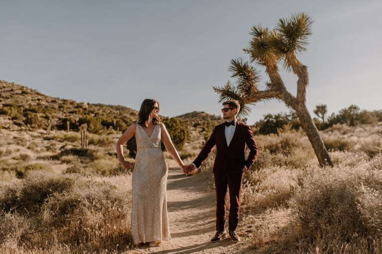 Tess & Mathias // Surprise Joshua Tree Proposal // Destination Wedding Photographer