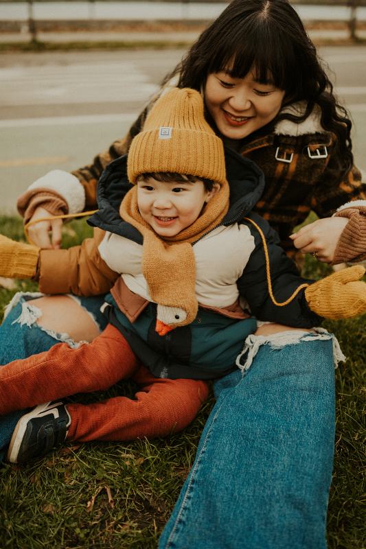 NYC Family Session Lifestyle Session in the Fall
