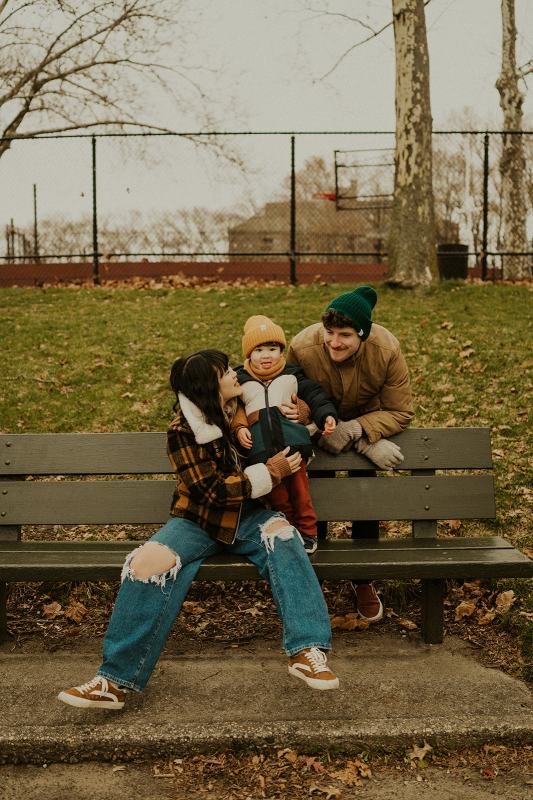NYC Family Photos Lifestyle Session in the Fall