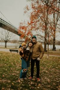 NYC Family Photos Lifestyle Session in the Fall