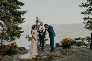 McCall Idaho Fall Wedding Ponderosa State Park
