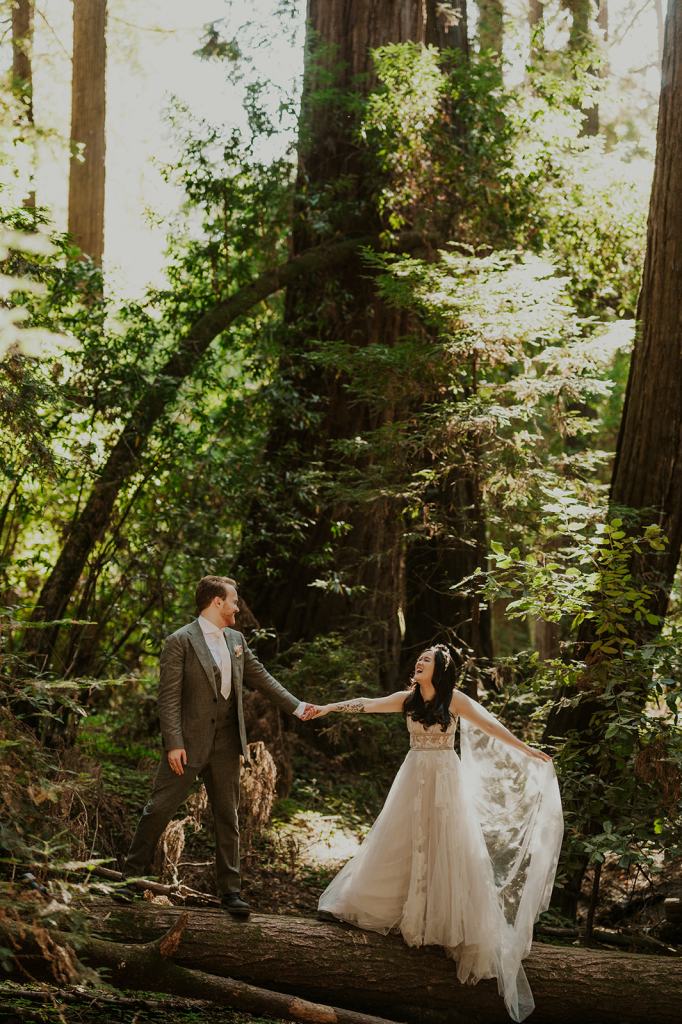 Big Sur Redwoods Elopement