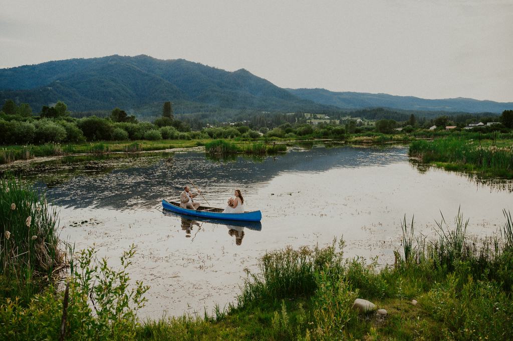Idaho Mountain Summer Wedding