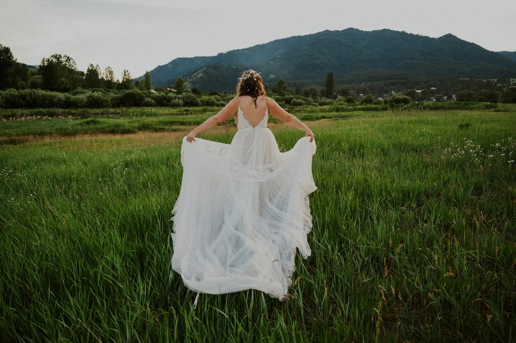 Idaho Mountain Summer Wedding