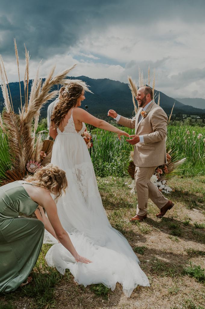 Idaho Mountain Summer Wedding