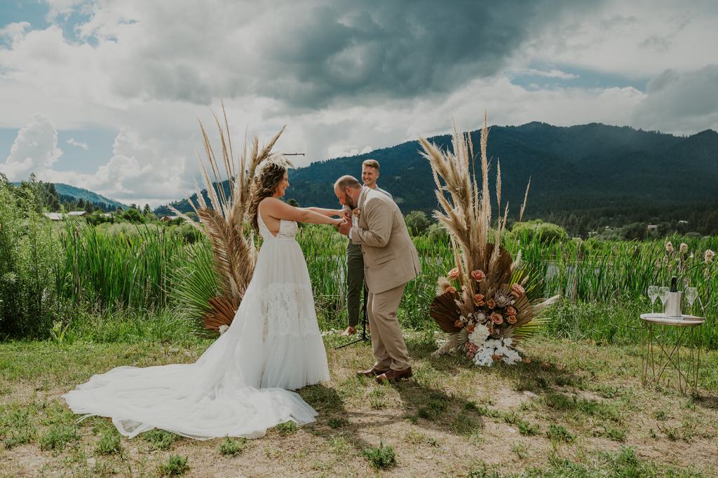 Idaho Mountain Summer Wedding