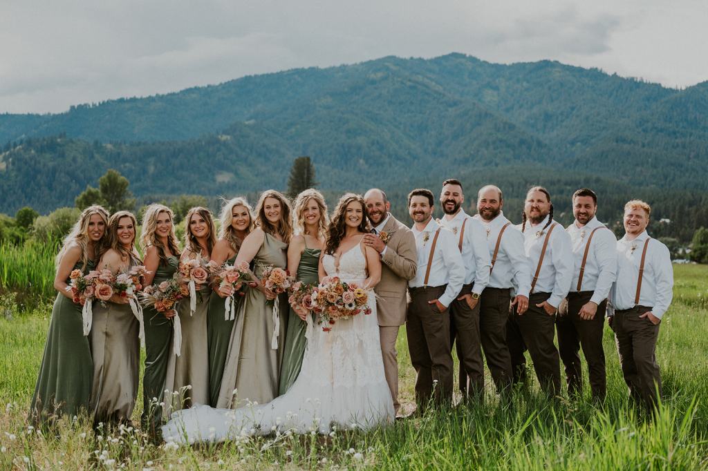 Idaho Mountain Summer Wedding