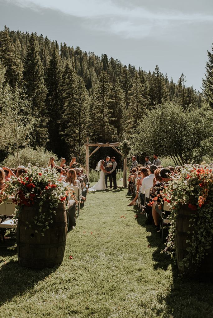 Moose Creek Ranch Idaho wedding Venue