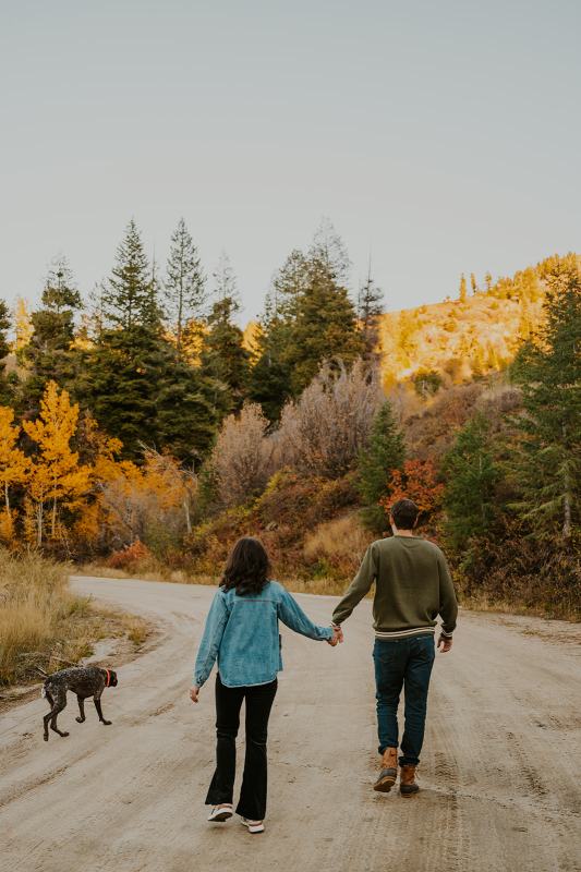 Bogus Basin Idaho Engagement Session