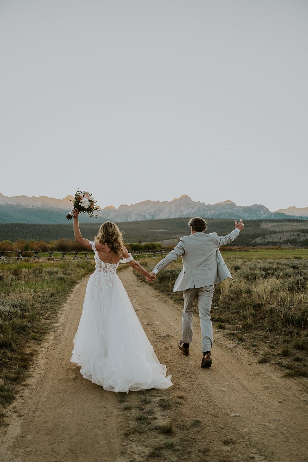 Idaho Rocky Mountain Ranch Wedding in the Sawtooths