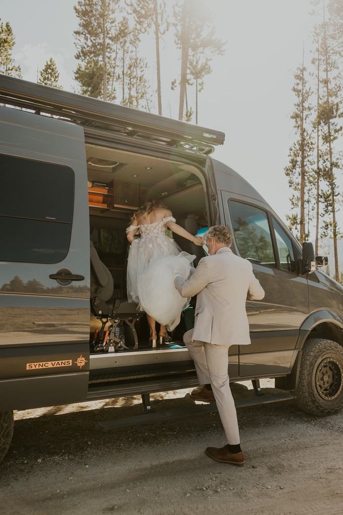 Idaho Rocky Mountain Ranch Wedding