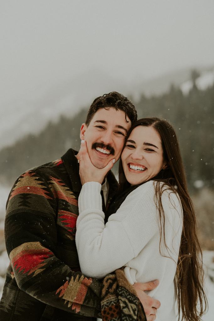 Sun Valley Idaho Proposal in the Winter
