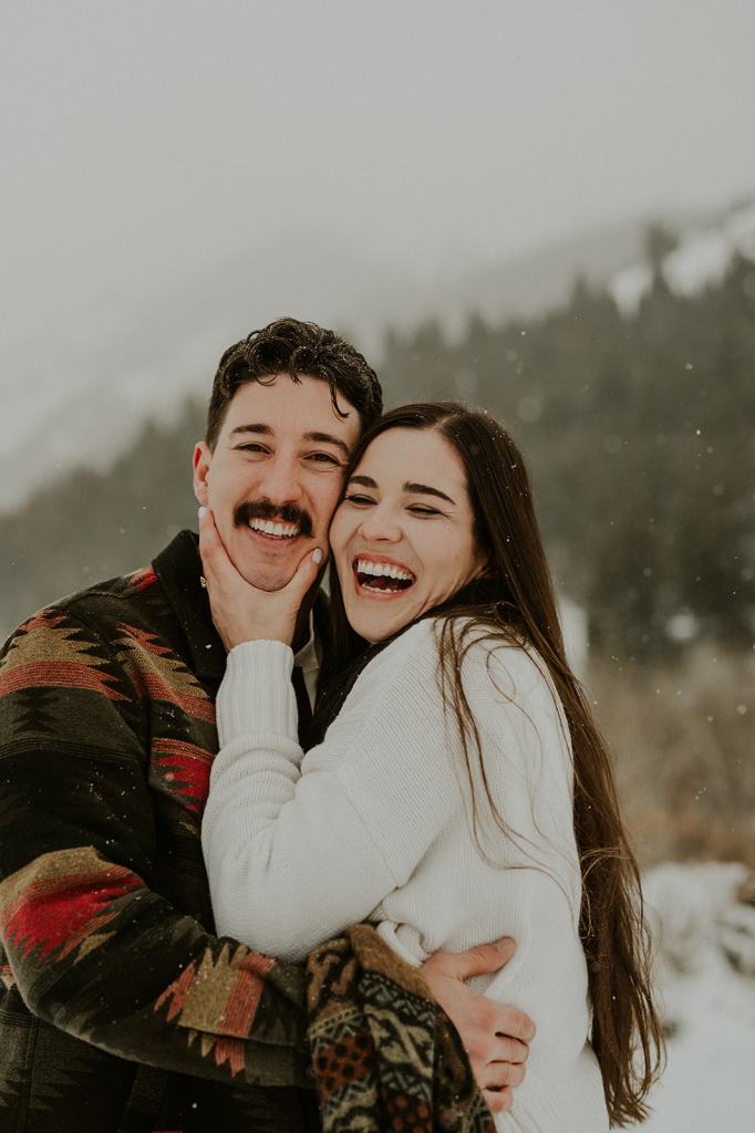 Sun Valley Idaho Proposal in the Winter