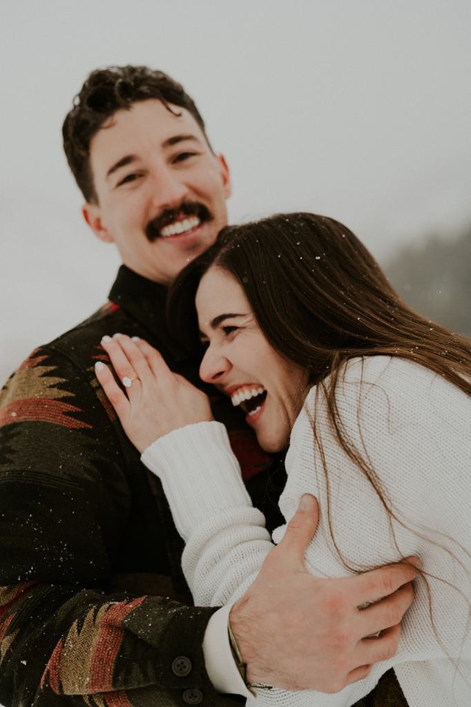 Sun Valley Idaho Proposal in the Winter