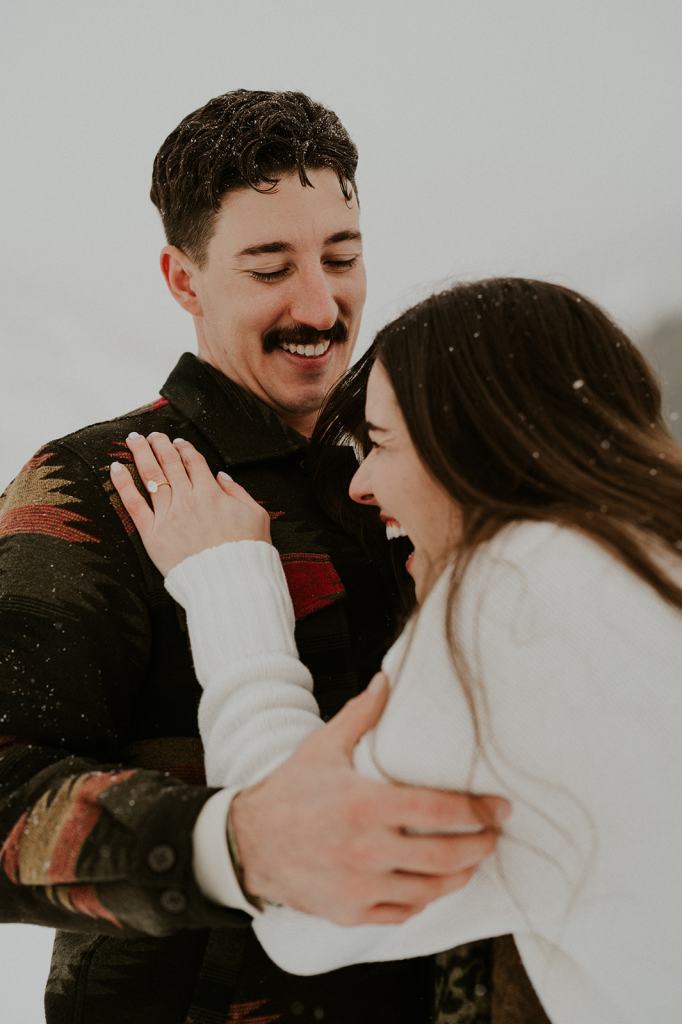 Sun Valley Idaho Proposal in the Winter