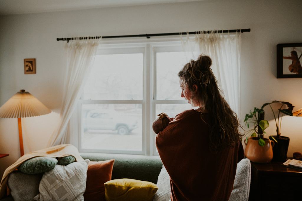 Boise Lifestyle Newborn Photos