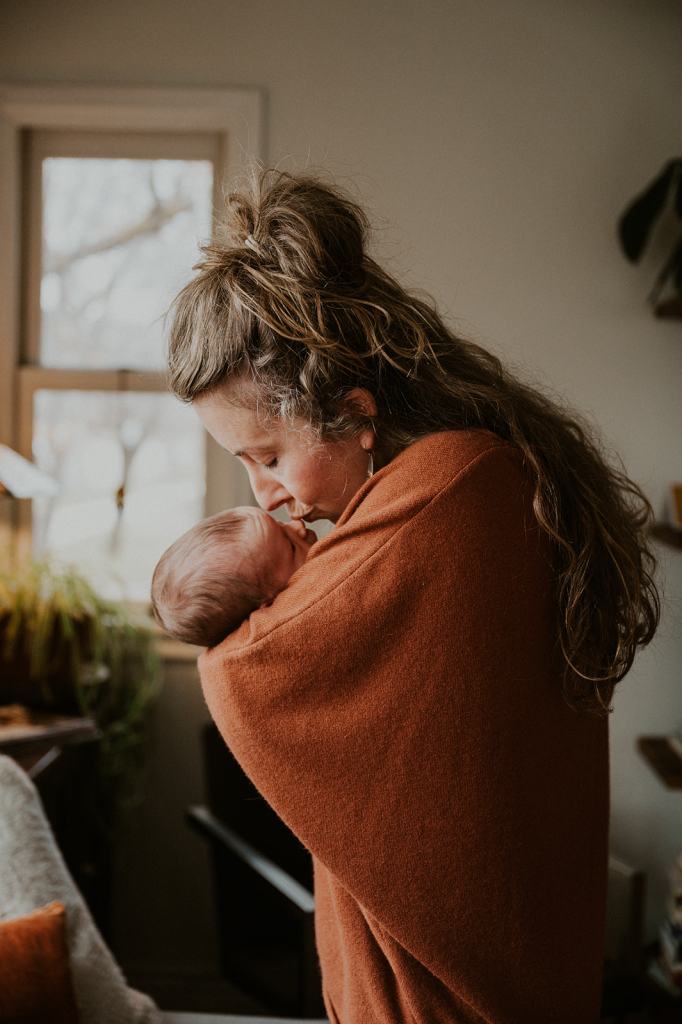 Boise Lifestyle Newborn Photos