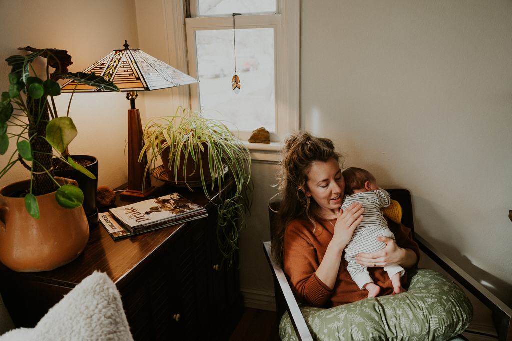 Boise Lifestyle Newborn Photos