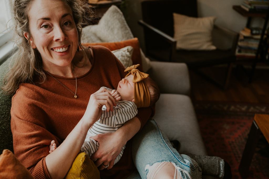 Boise Lifestyle Newborn Photos