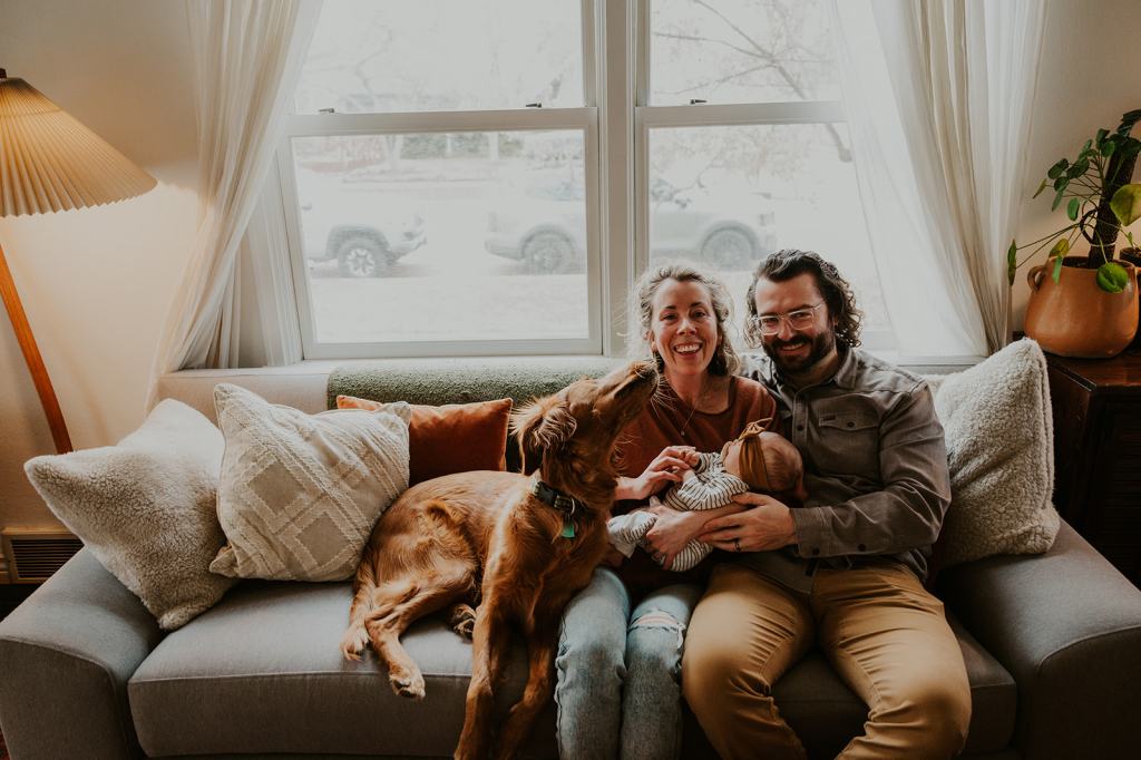 Boise Lifestyle Newborn Session