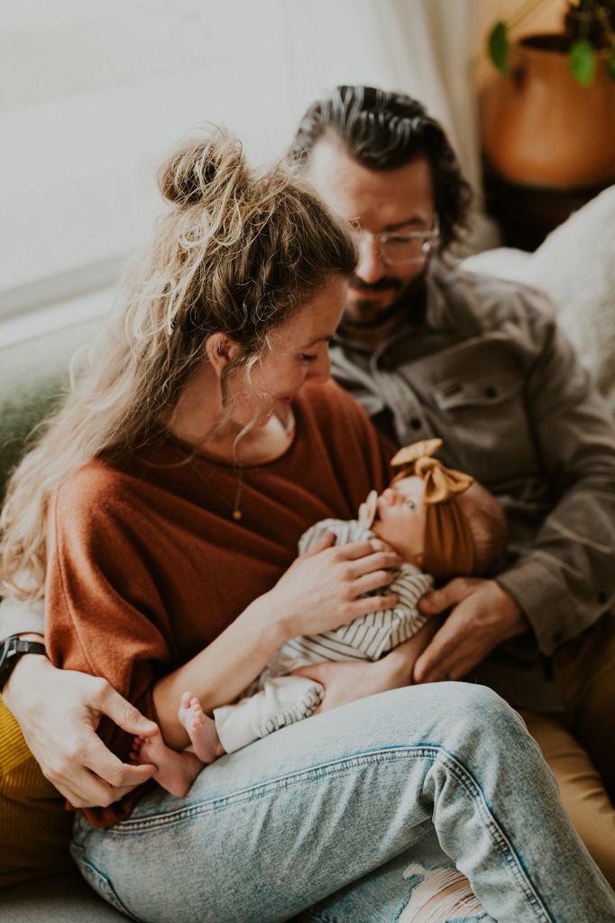 Boise Lifestyle Newborn Session