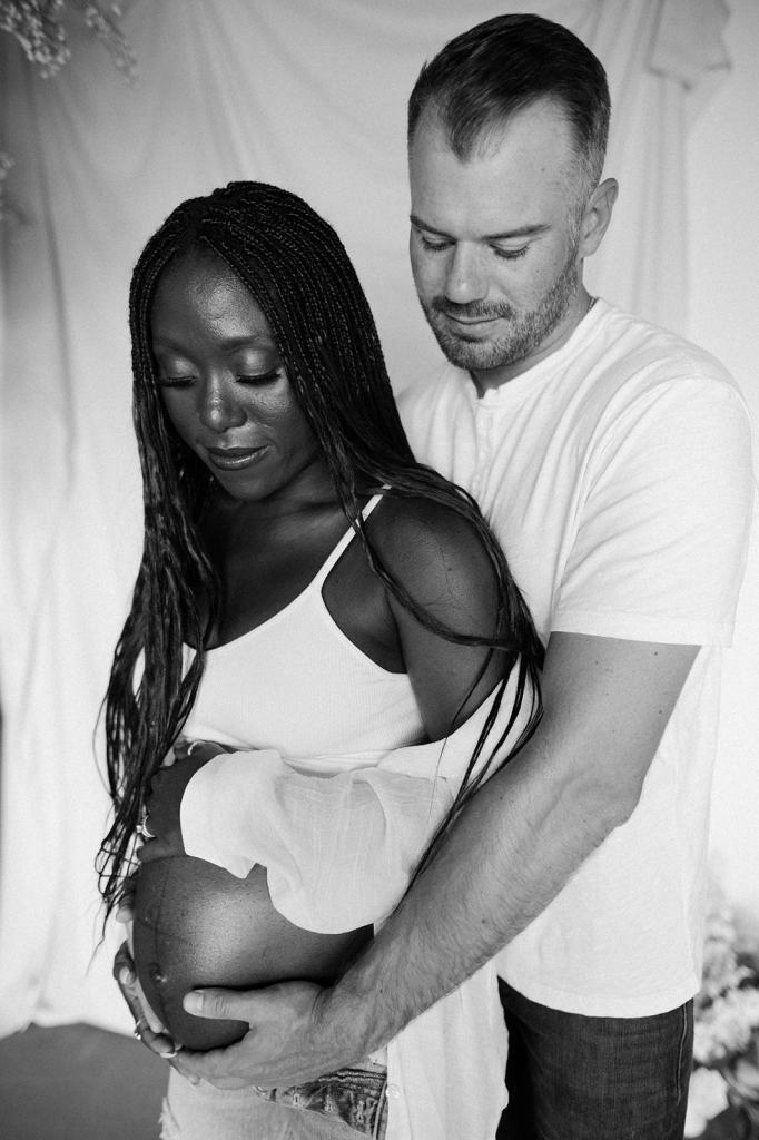 Urban Downtown Boise Maternity Photos