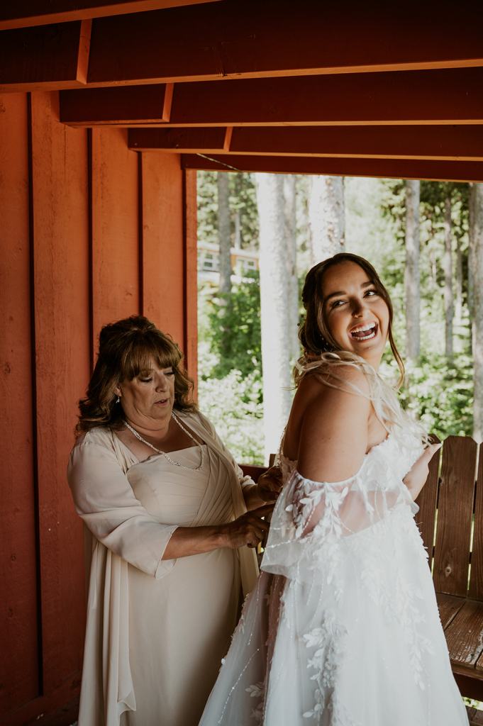 Pilgrim Cove Idaho Summer Camp Wedding