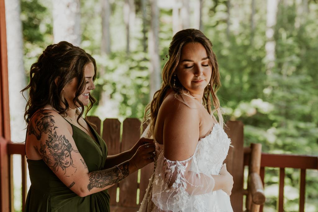 Pilgrim Cove Idaho Summer Camp Wedding