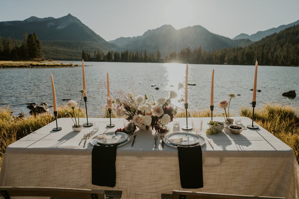 Redfish Lake Idaho Elopement