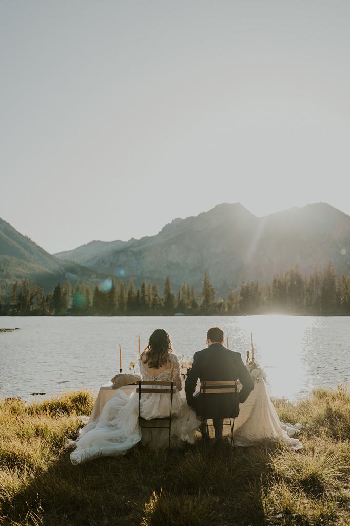 Redfish Lake Idaho Elopement