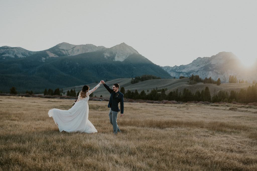 Redfish Lake Idaho Elopement