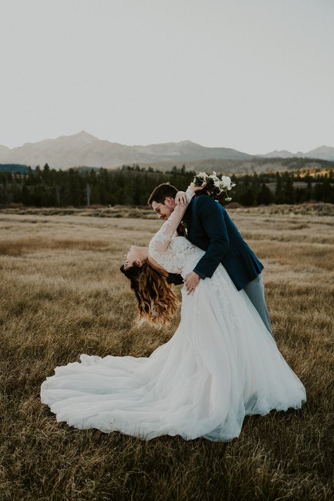 Redfish Lake Idaho Elopement