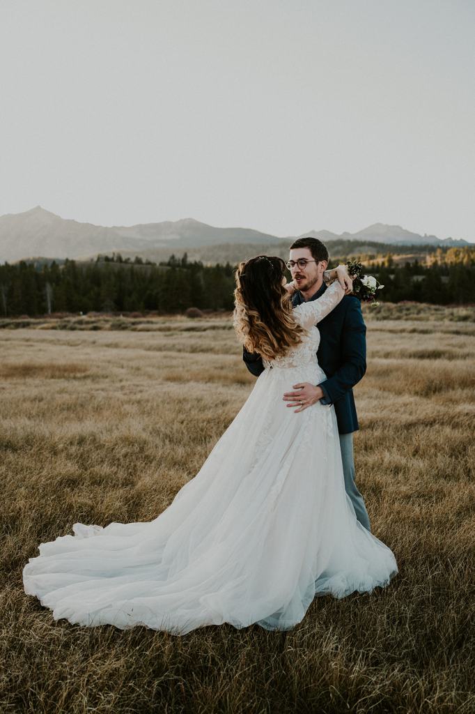 Redfish Lake Idaho Elopement