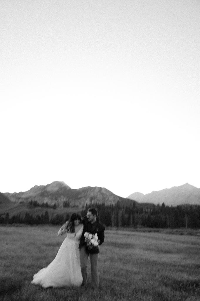 Redfish Lake Idaho Elopement