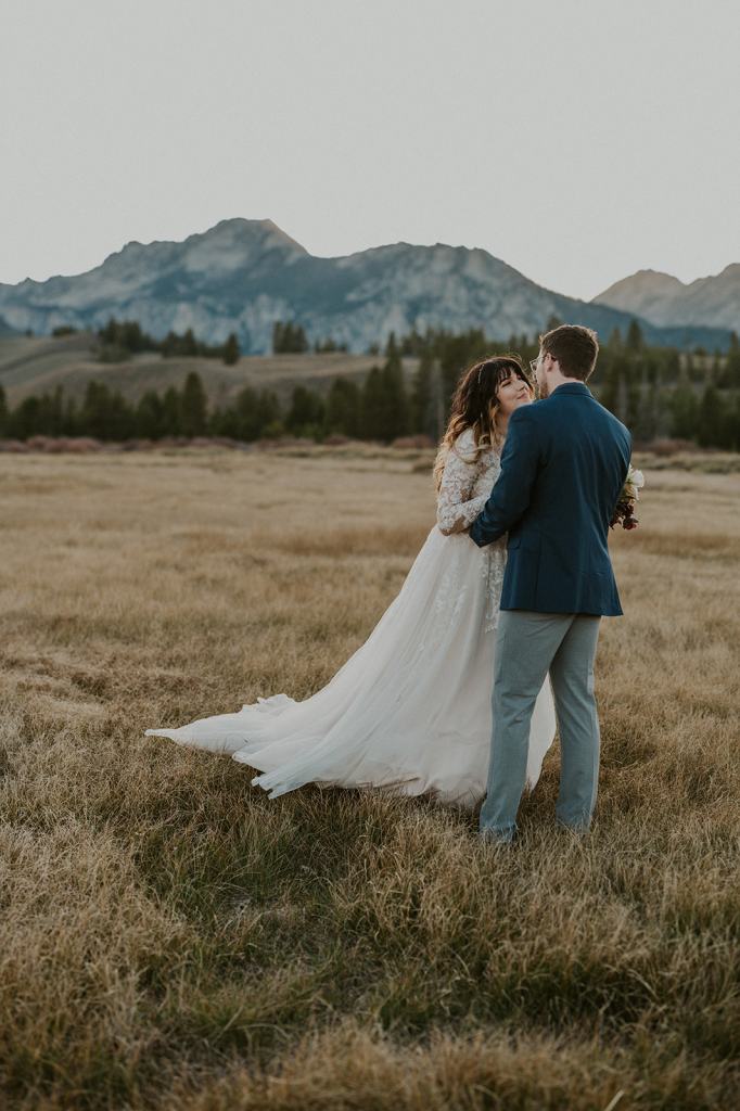 Redfish Lake Idaho Elopement