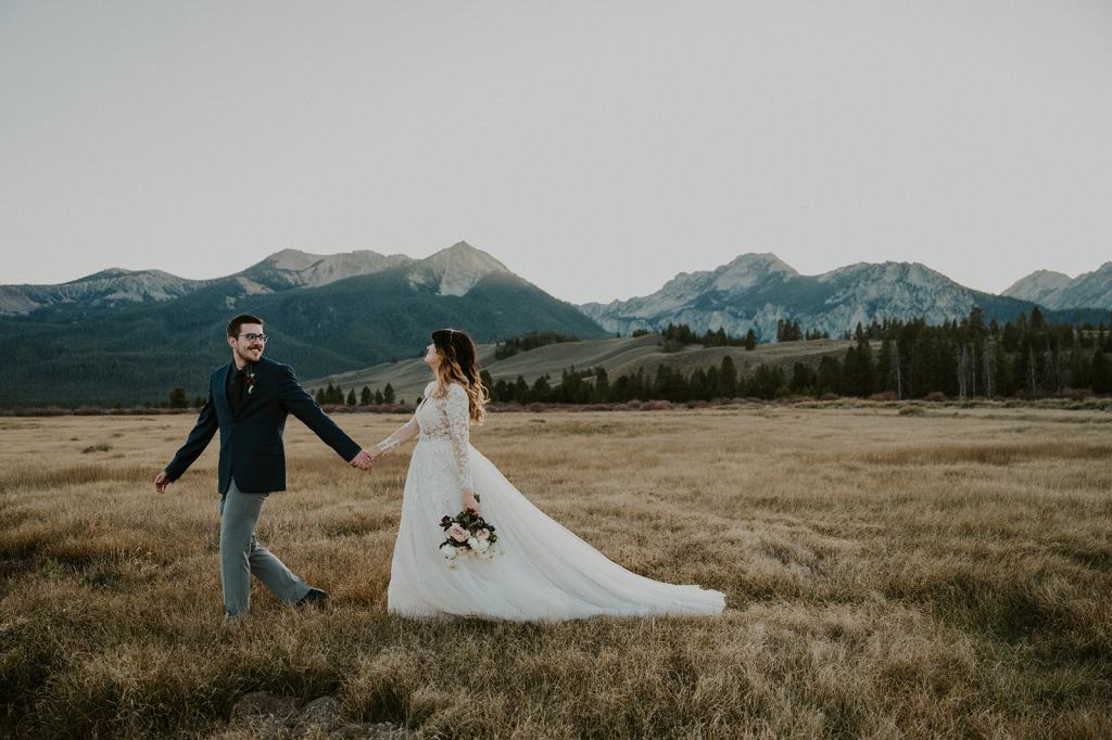 Redfish Lake Idaho Elopement