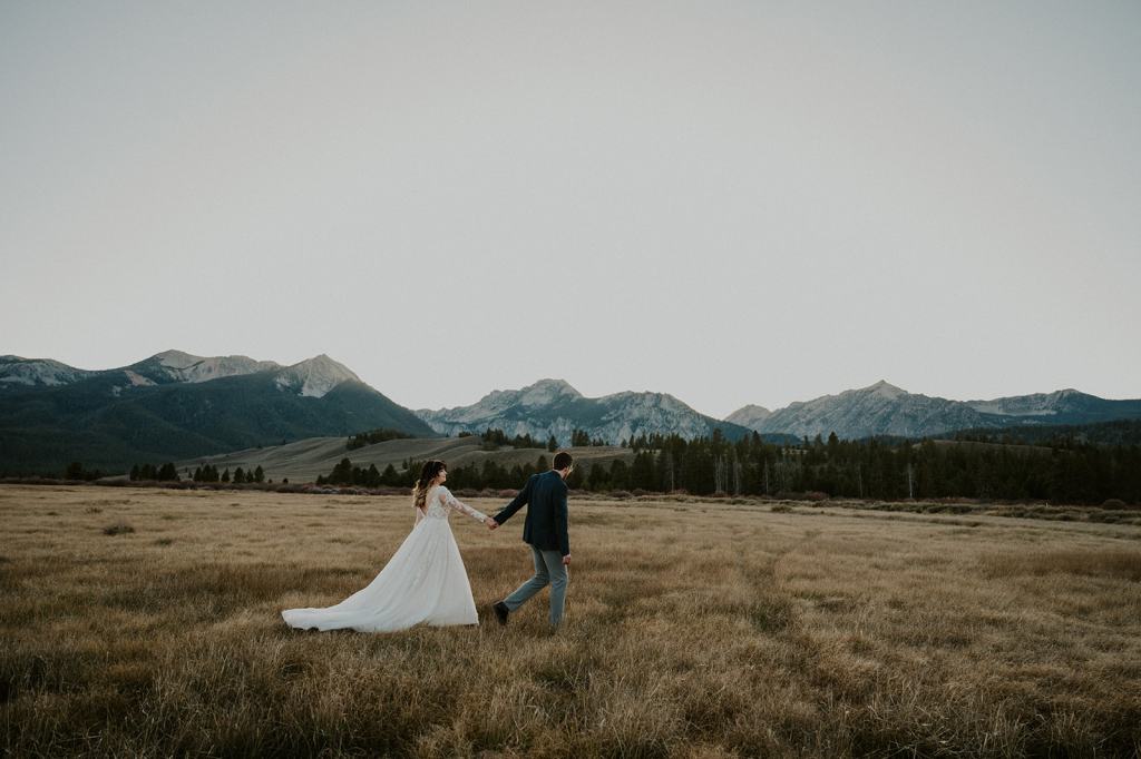 Redfish Lake Idaho Elopement