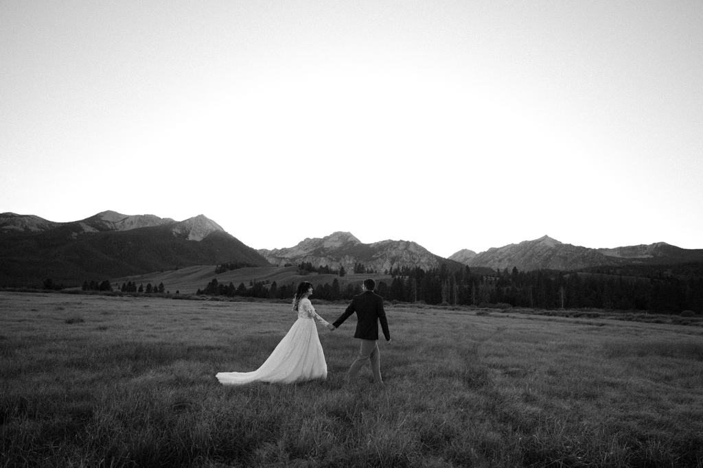 Redfish Lake Idaho Elopement