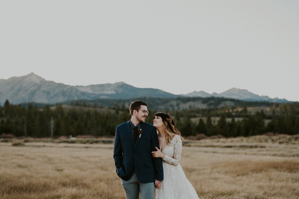 Redfish Lake Idaho Elopement