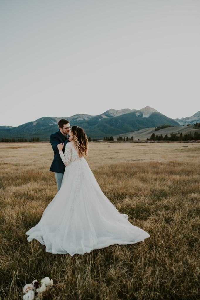 Redfish Lake Idaho Elopement