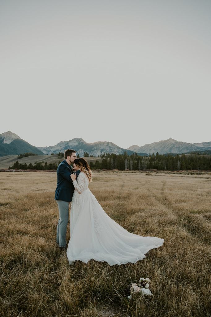 Redfish Lake Idaho Elopement