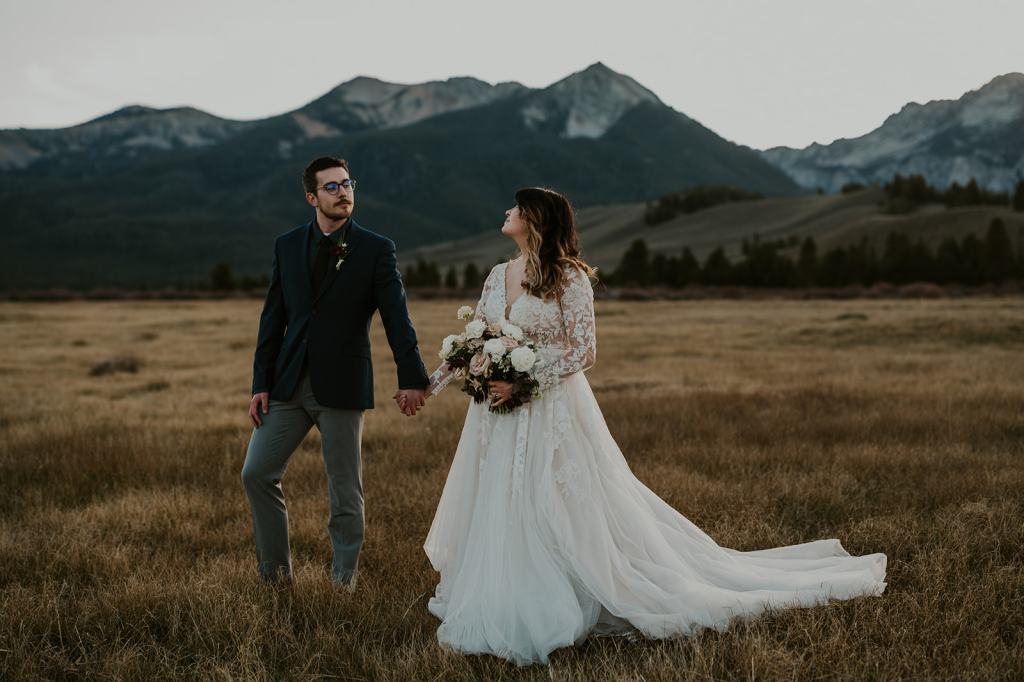 Redfish Lake Idaho Elopement