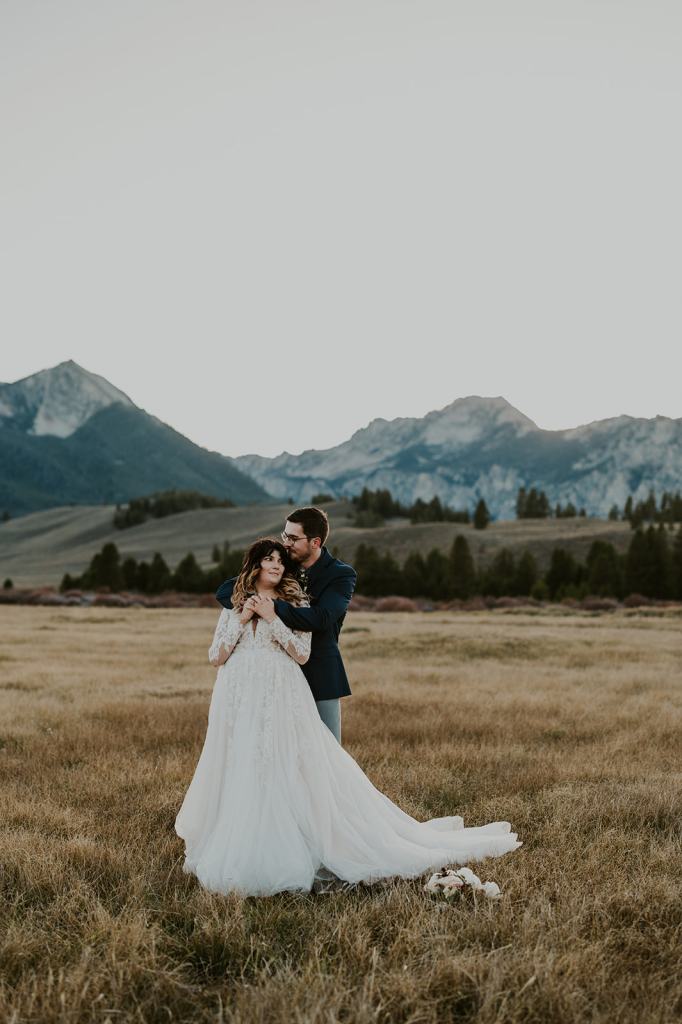 Redfish Lake Idaho Elopement