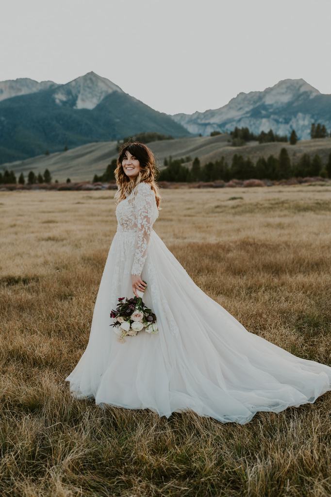 Redfish Lake Idaho Elopement