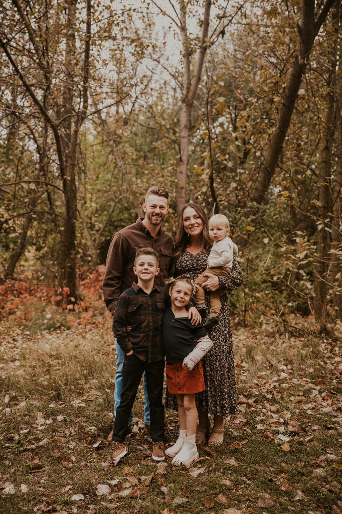 Eagle Idaho Family Photos in the Fall