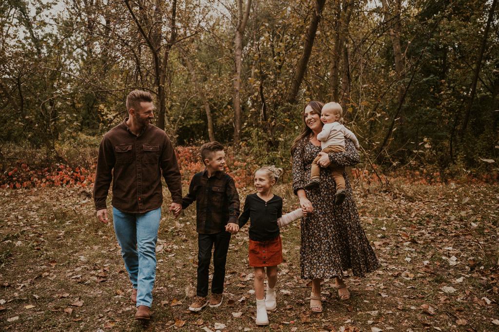 Eagle Idaho Family Photos in the Fall