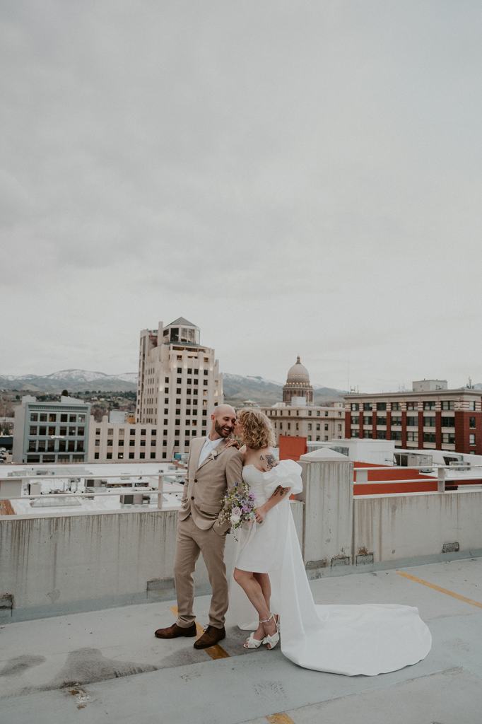 Downtown Boise Idaho Elopement